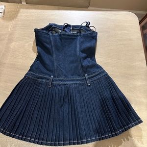 Urban Outfitters mini dress (jean)